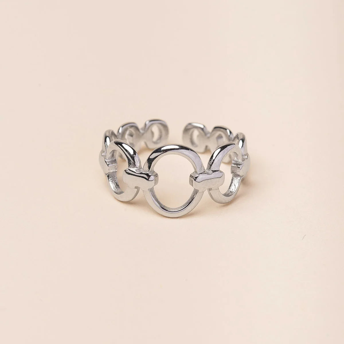 Bague Rachel - Acier