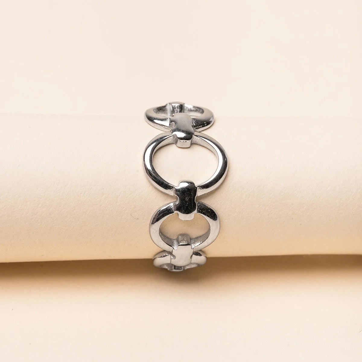 Bague Rachel - Acier