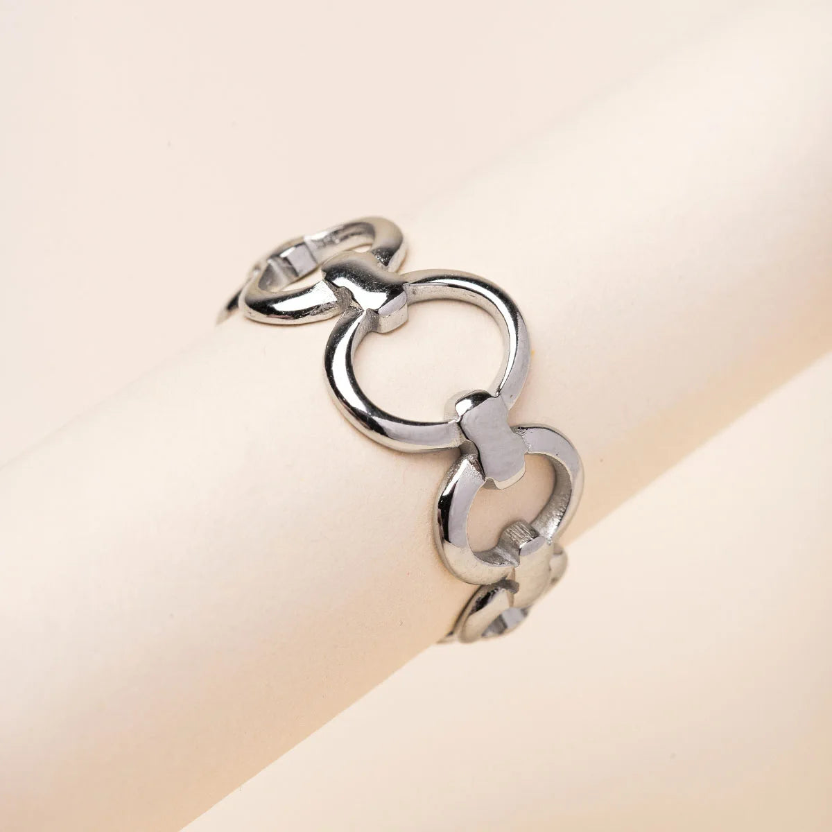 Bague Rachel - Acier