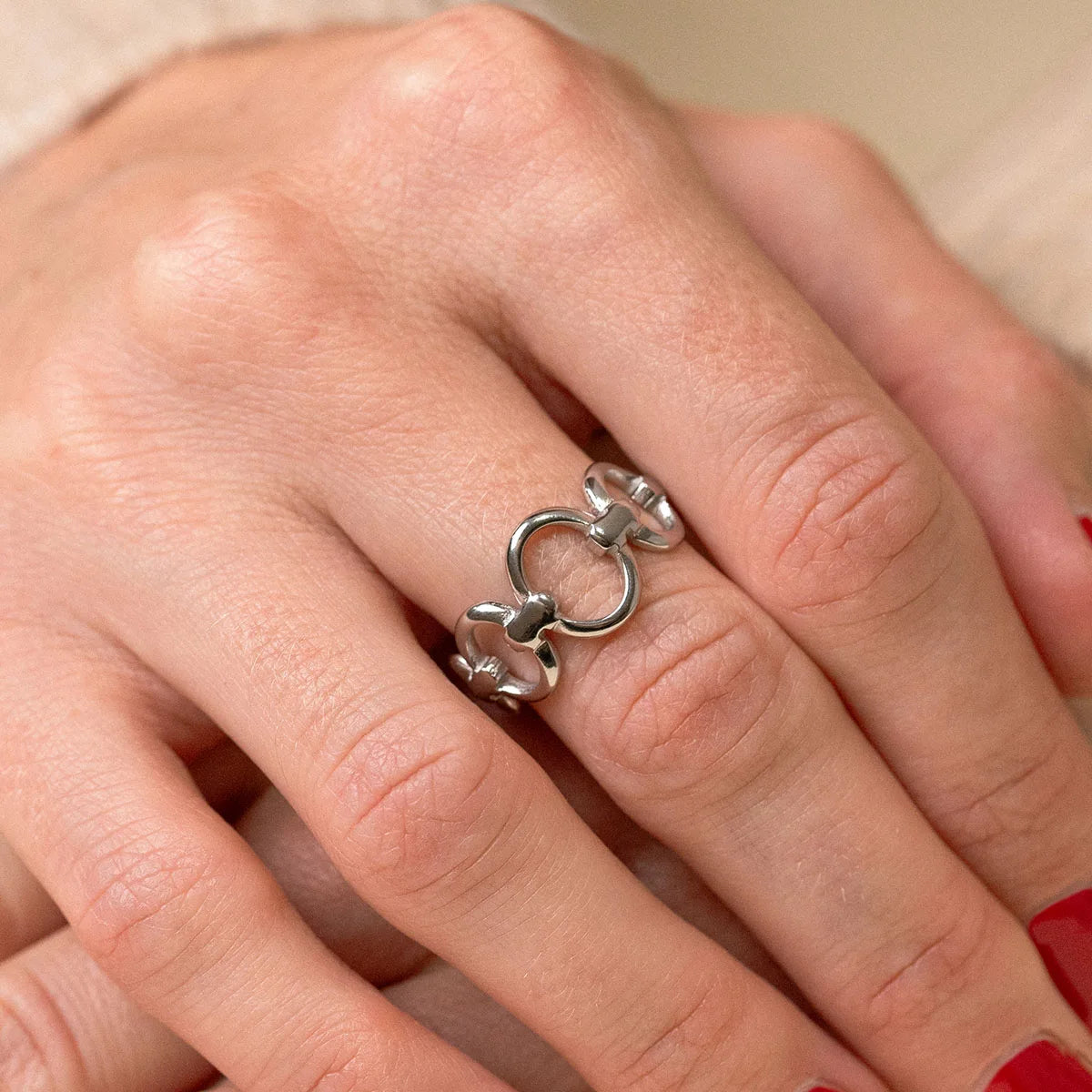 Bague Rachel - Acier