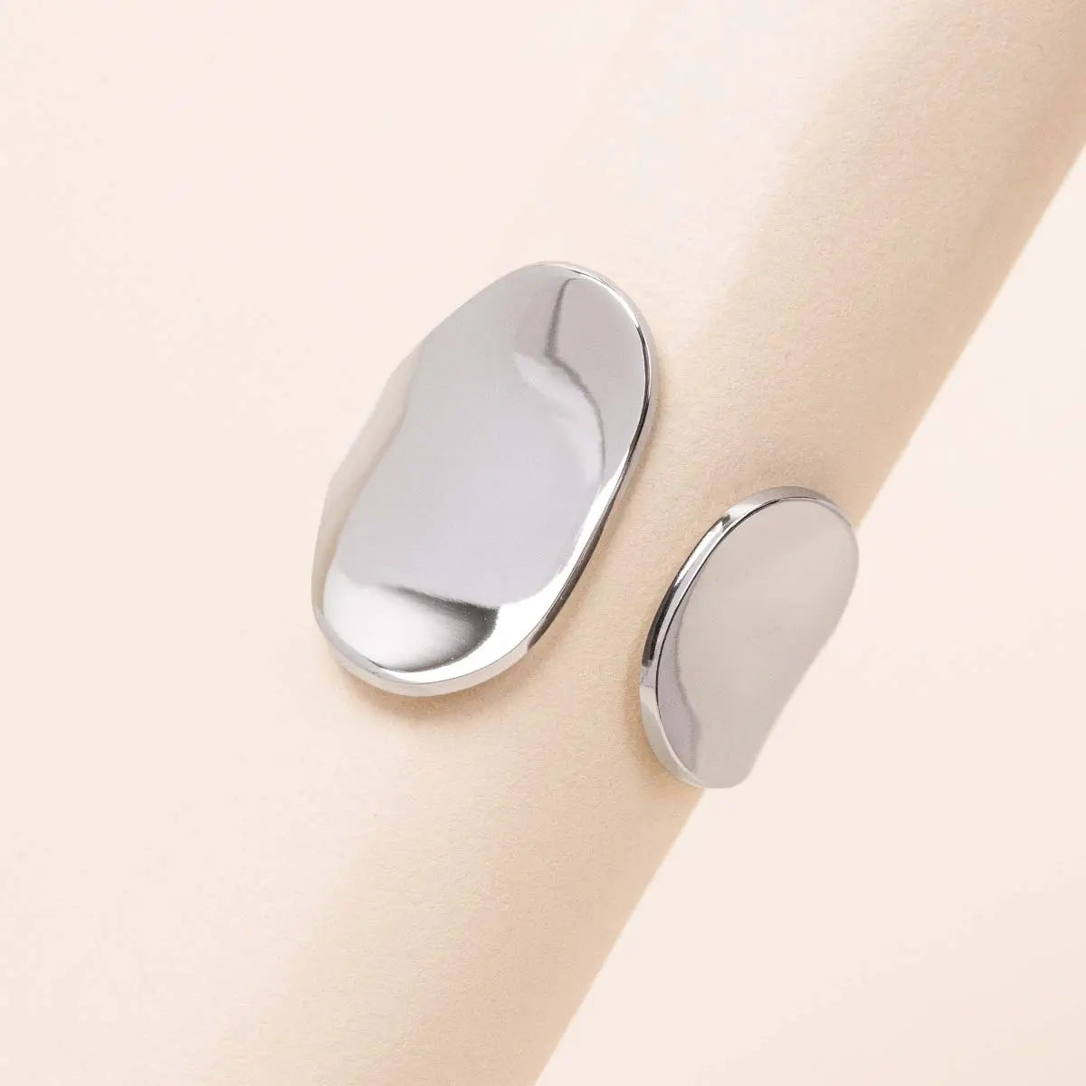 Bague double - Gaëlle - Acier
