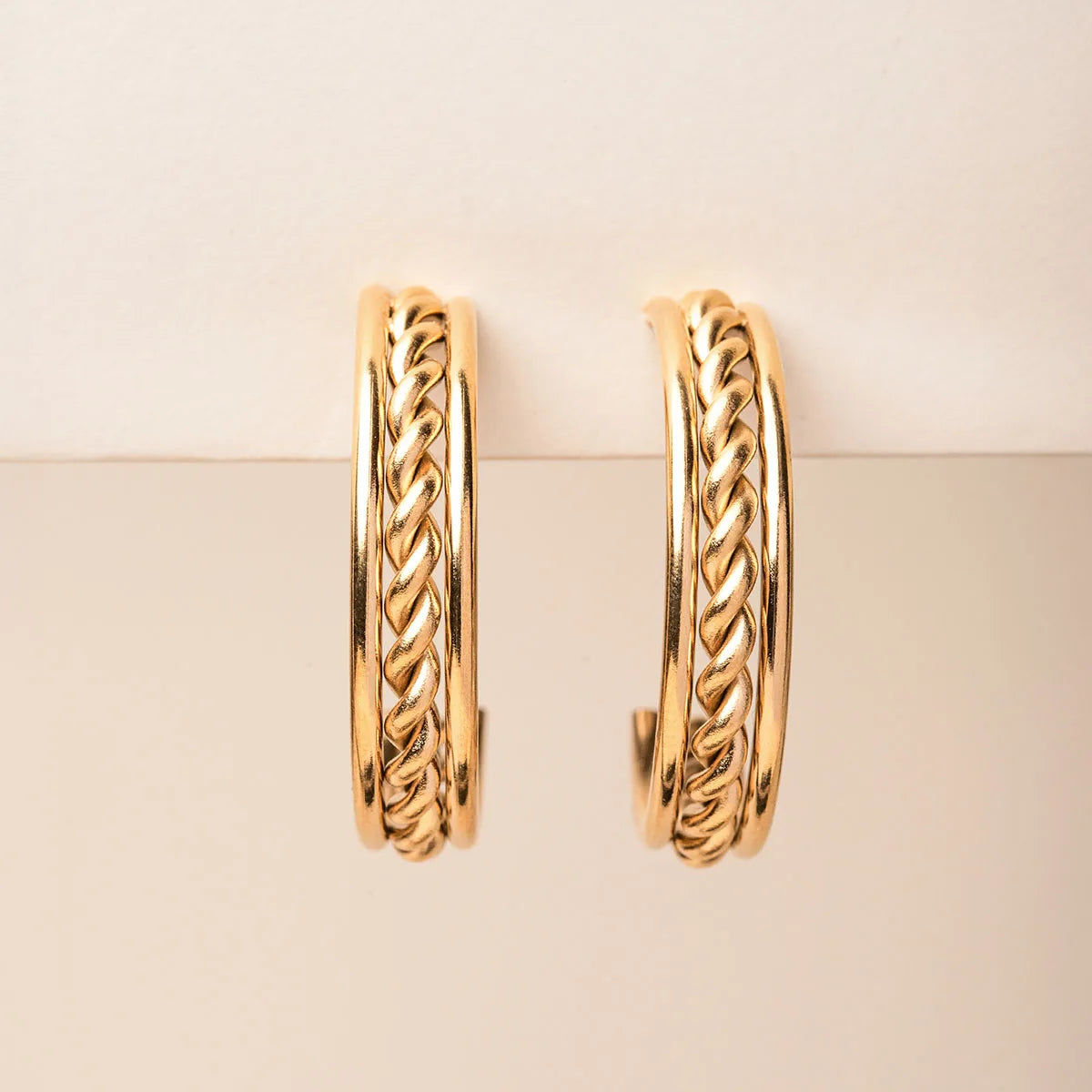 Boucles d'oreilles Ysée - Doré