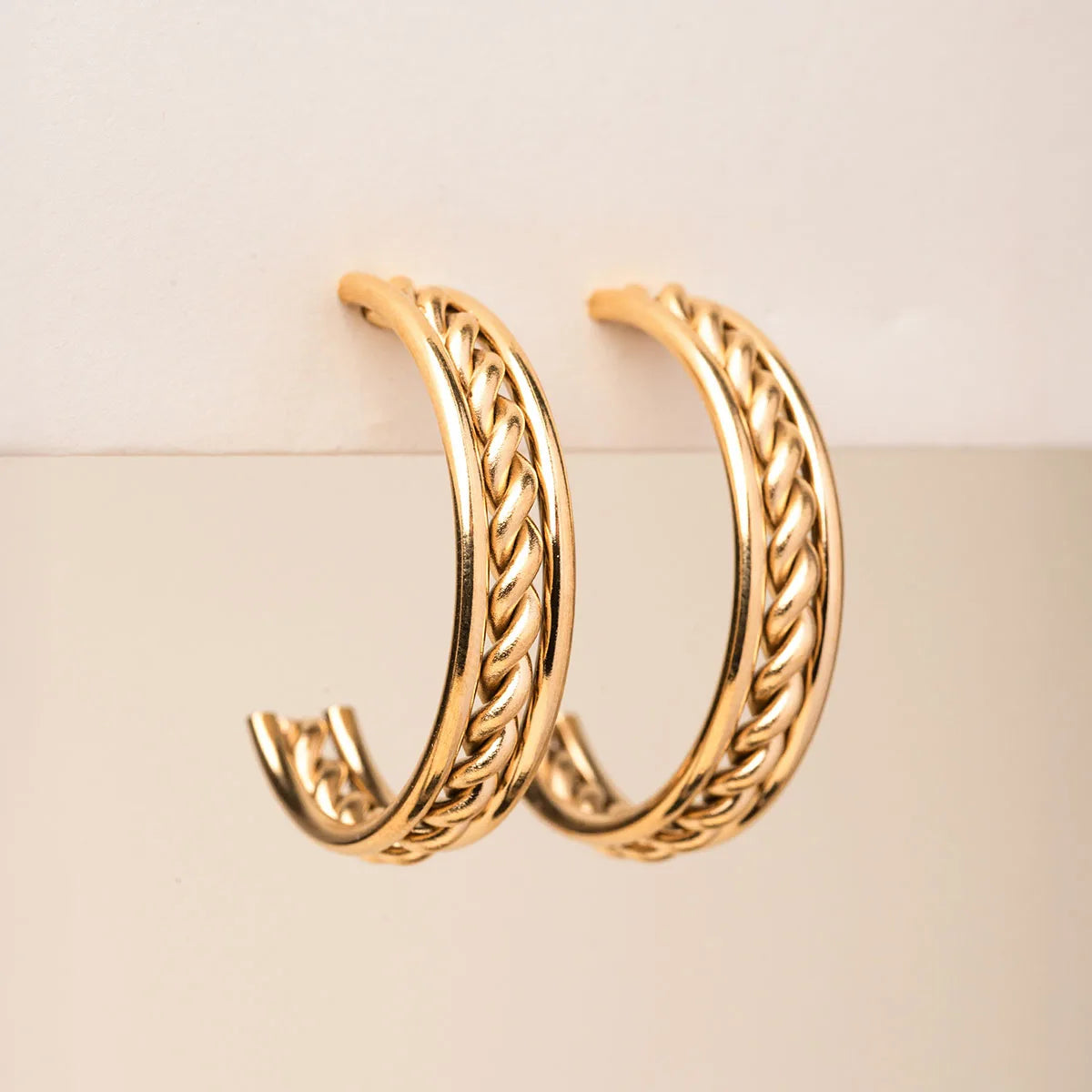 Boucles d'oreilles Ysée - Doré