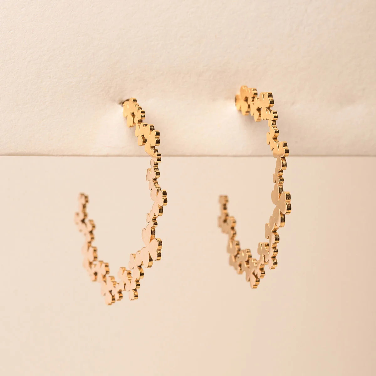 Boucles d'oreilles Mia - Doré