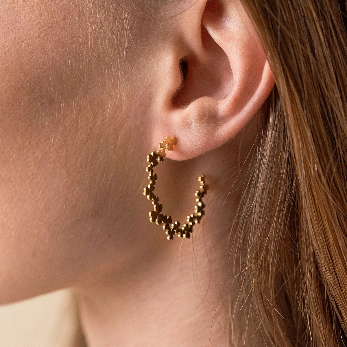 Boucles d'oreilles Mia - Doré