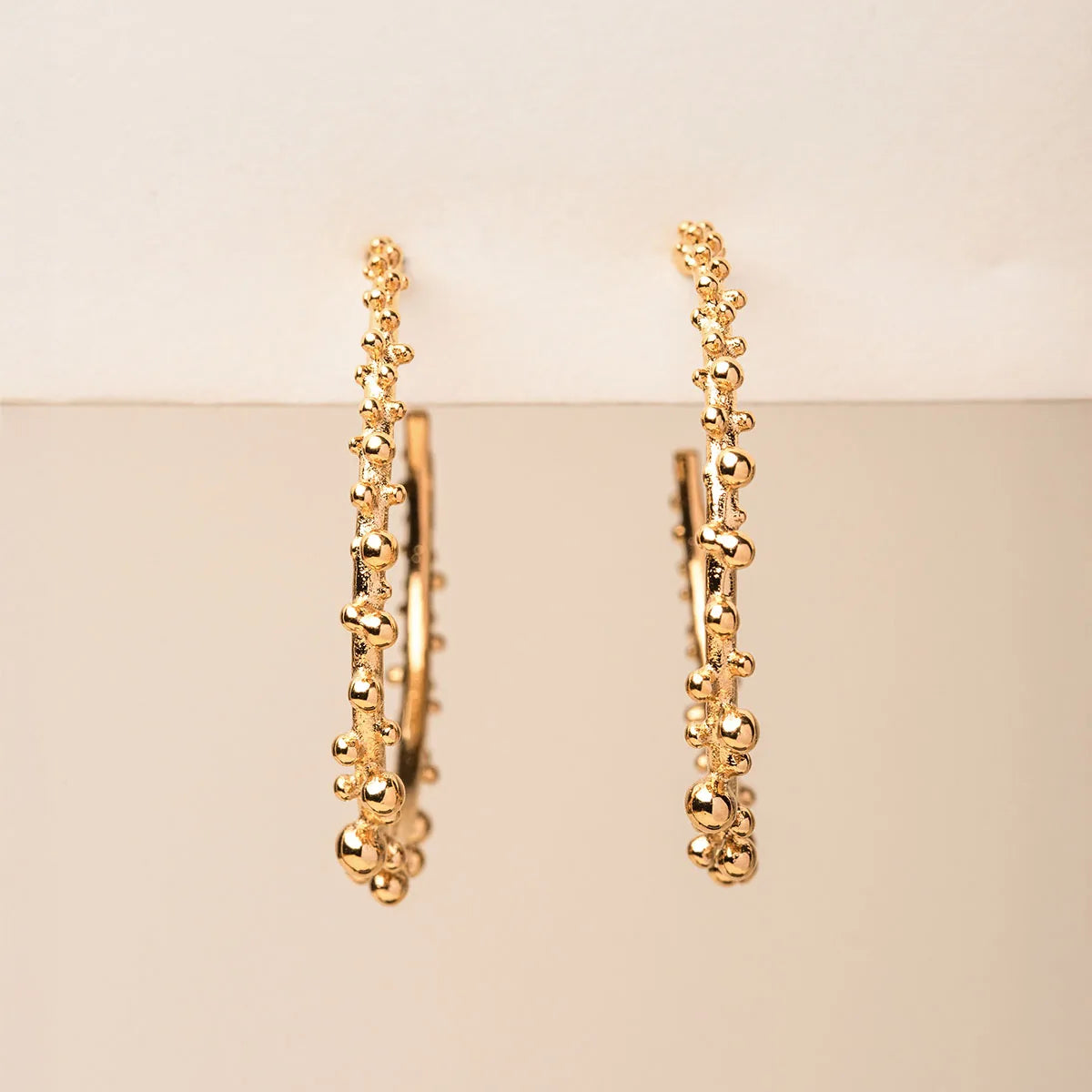 Boucles d'oreilles Ophélie - Doré