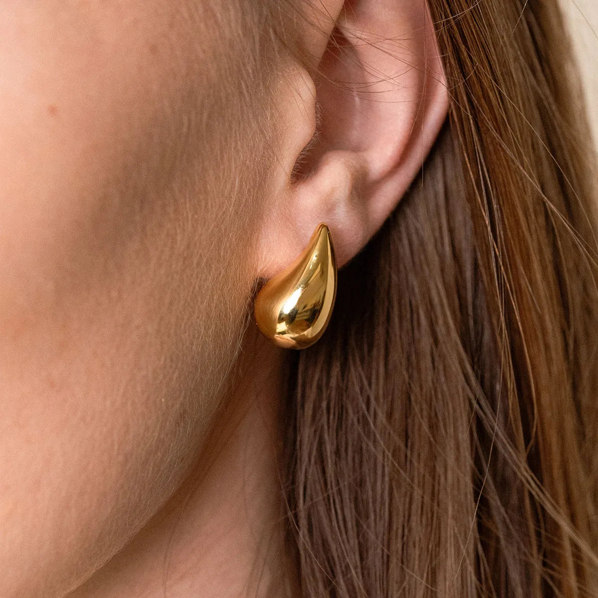 Boucles d'oreilles Jeanne - Doré