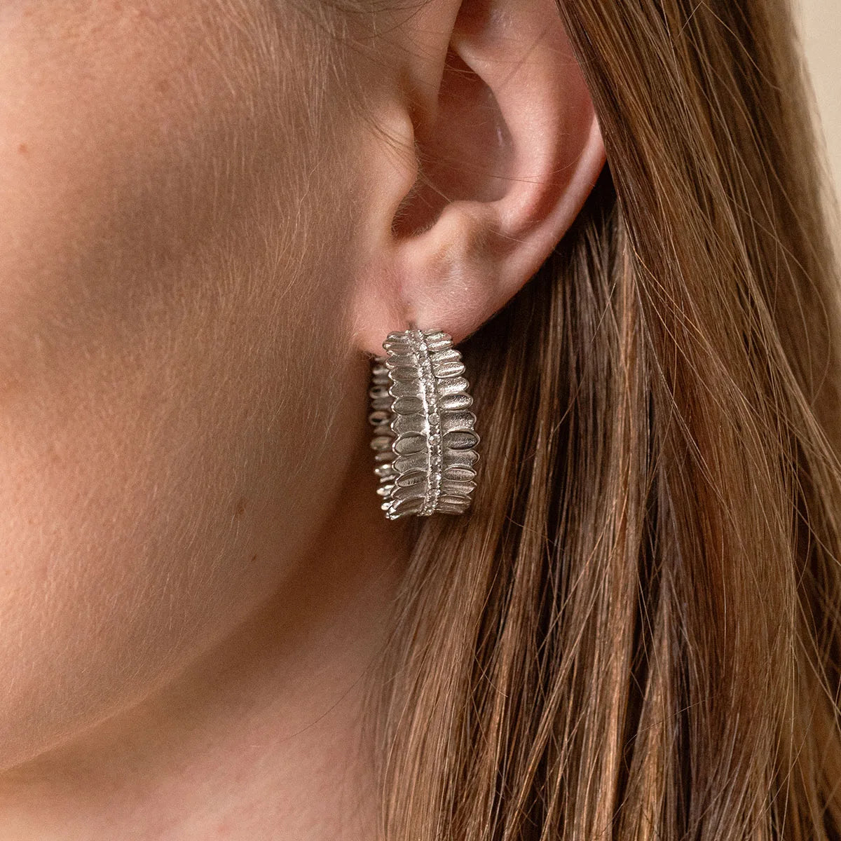 Boucles d'oreilles Célia - Acier