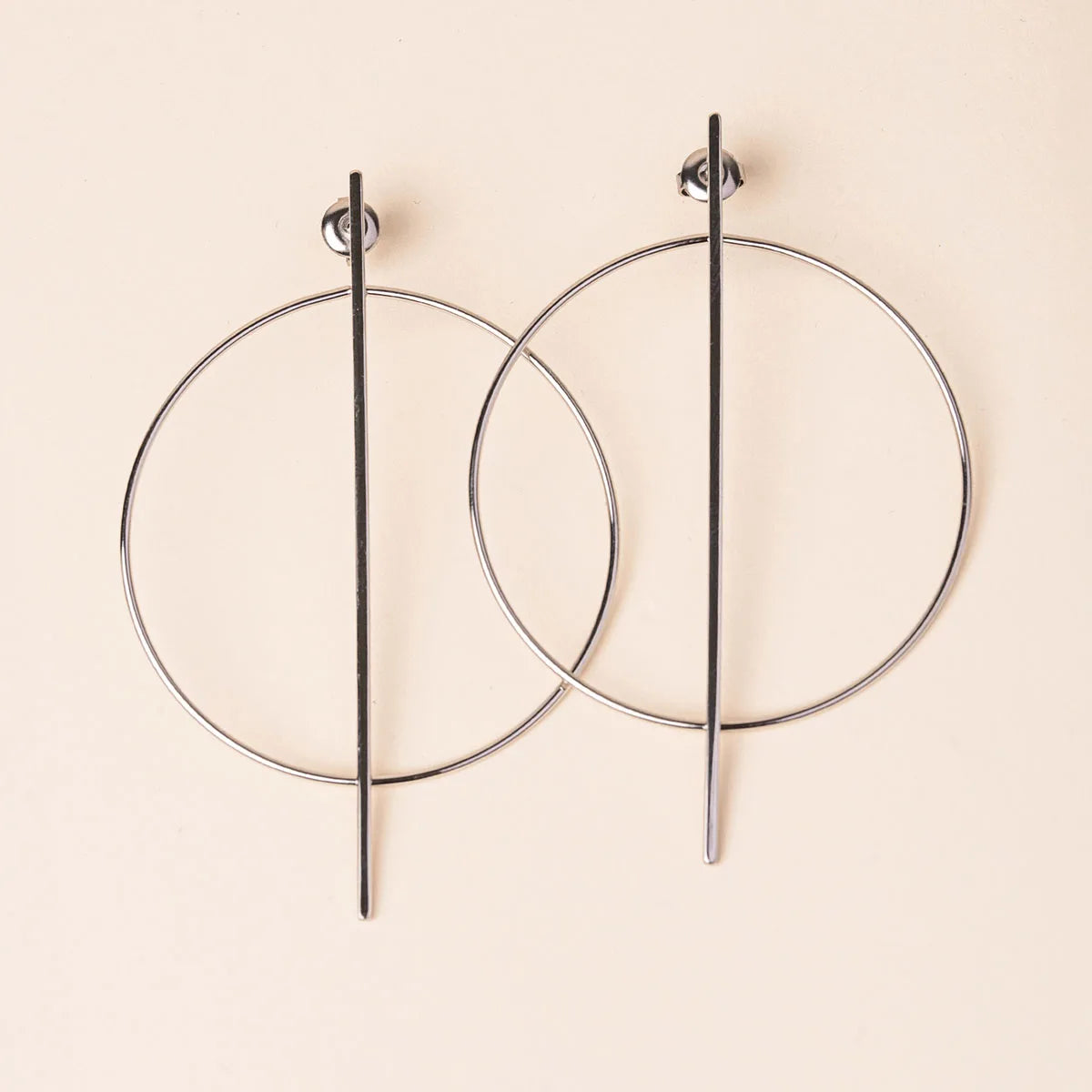 Boucles d'oreilles Anna - Acier