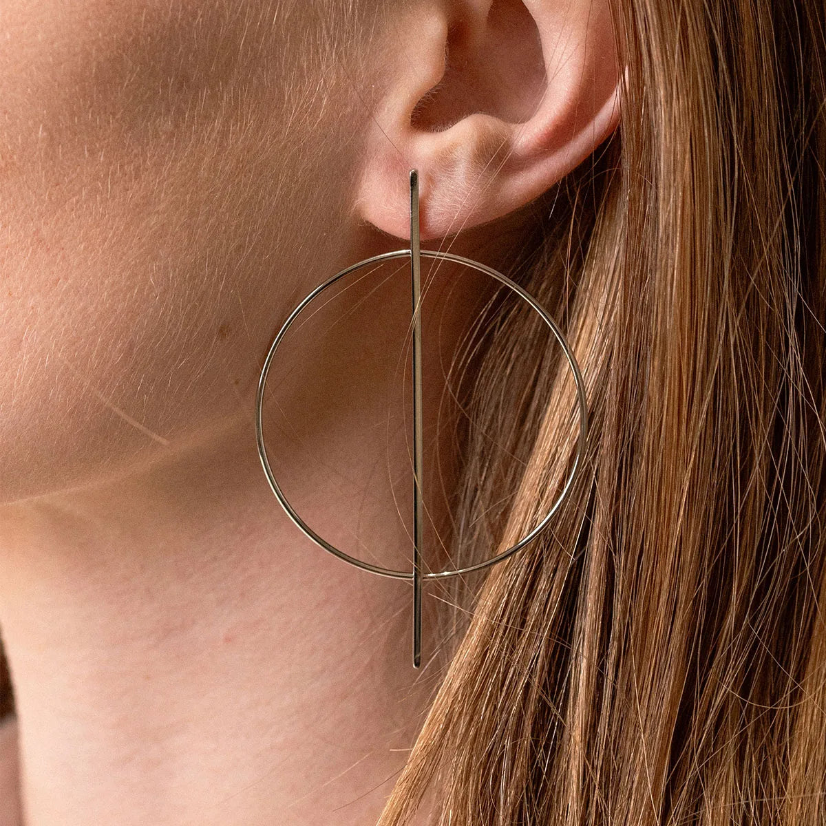 Boucles d'oreilles Anna - Acier