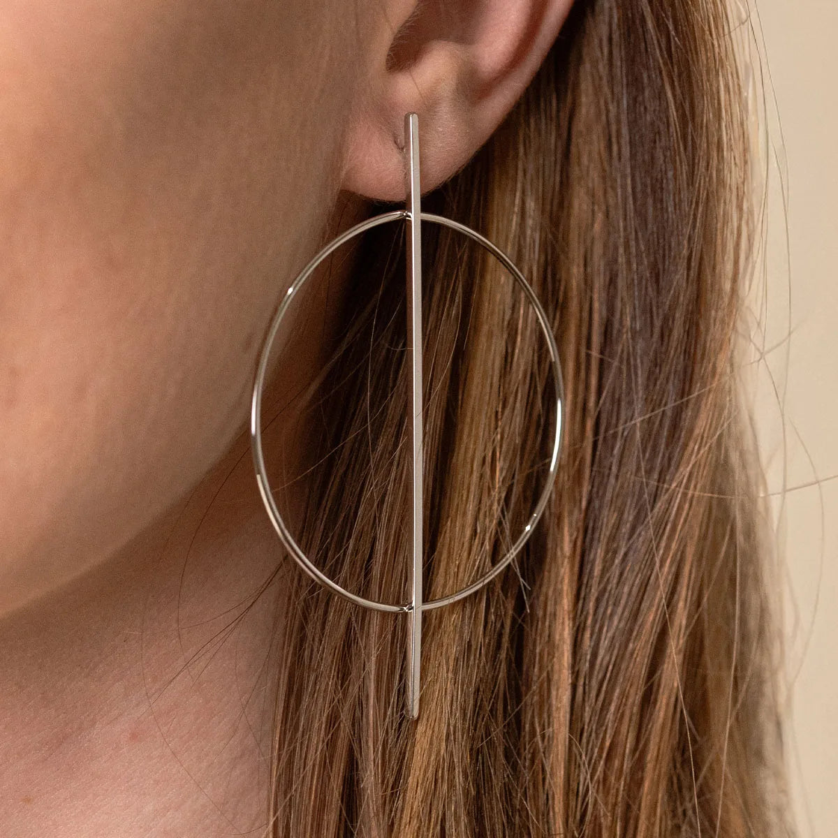 Boucles d'oreilles Anna - Acier