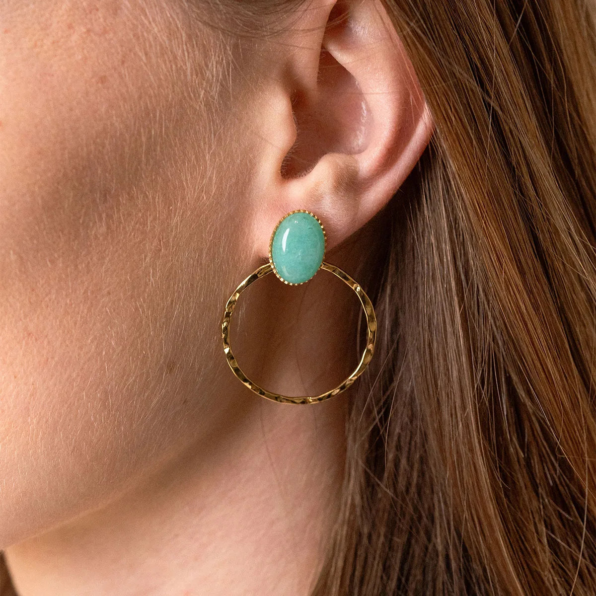 Boucles d'oreilles Louise - Doré