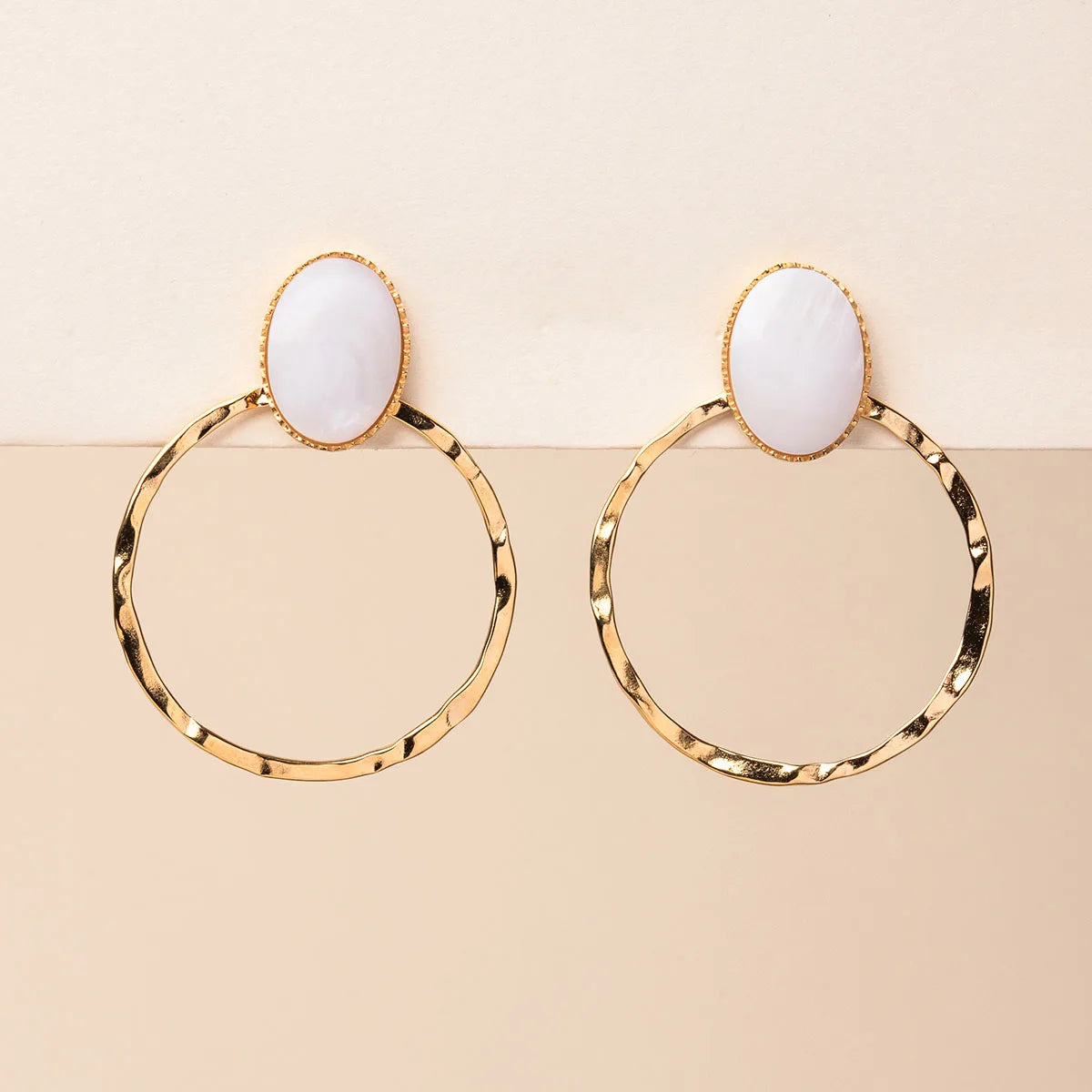 Boucles d'oreilles Chloé - Doré