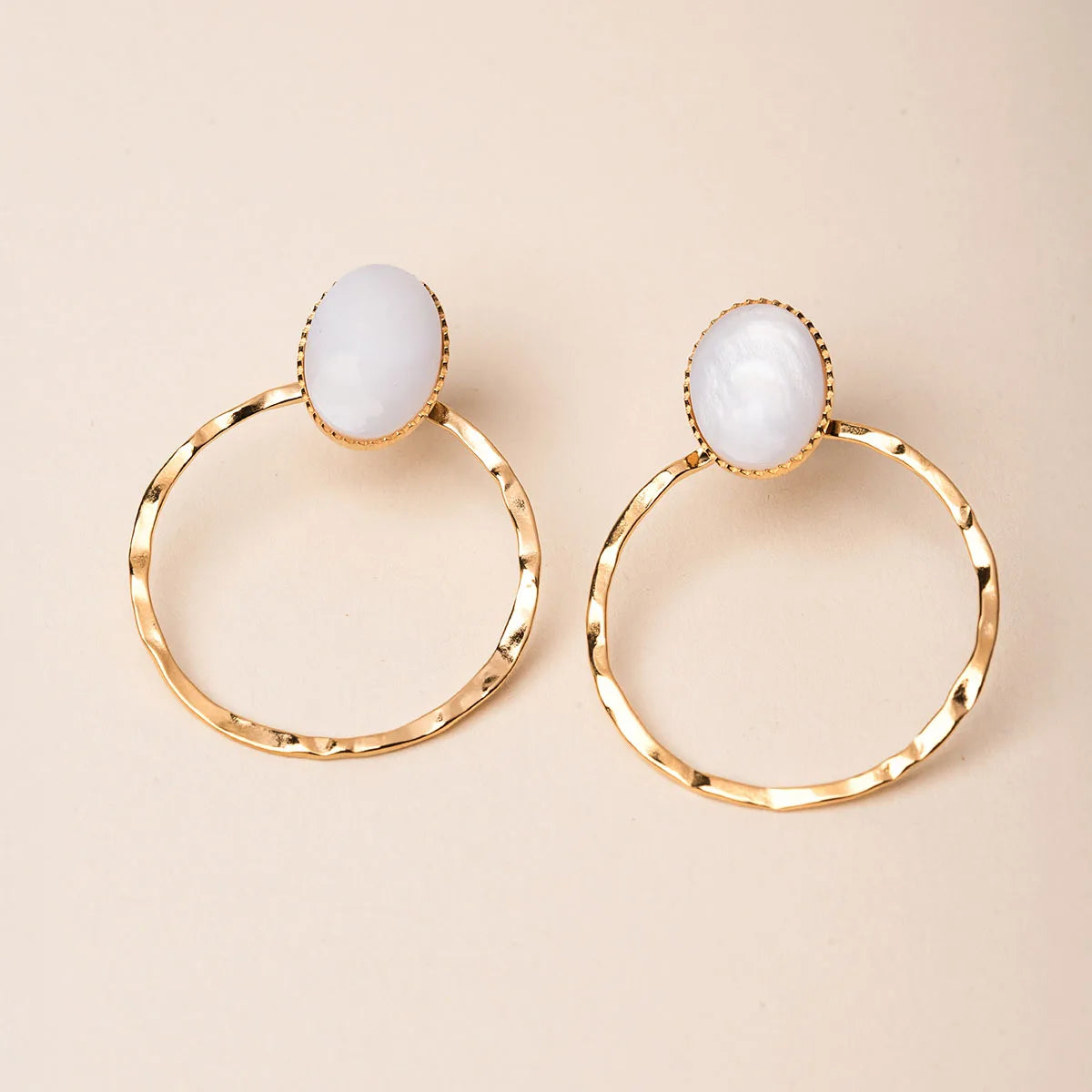 Boucles d'oreilles Chloé - Doré