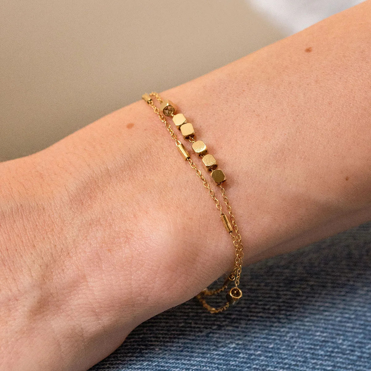 Bracelet Romane - Doré