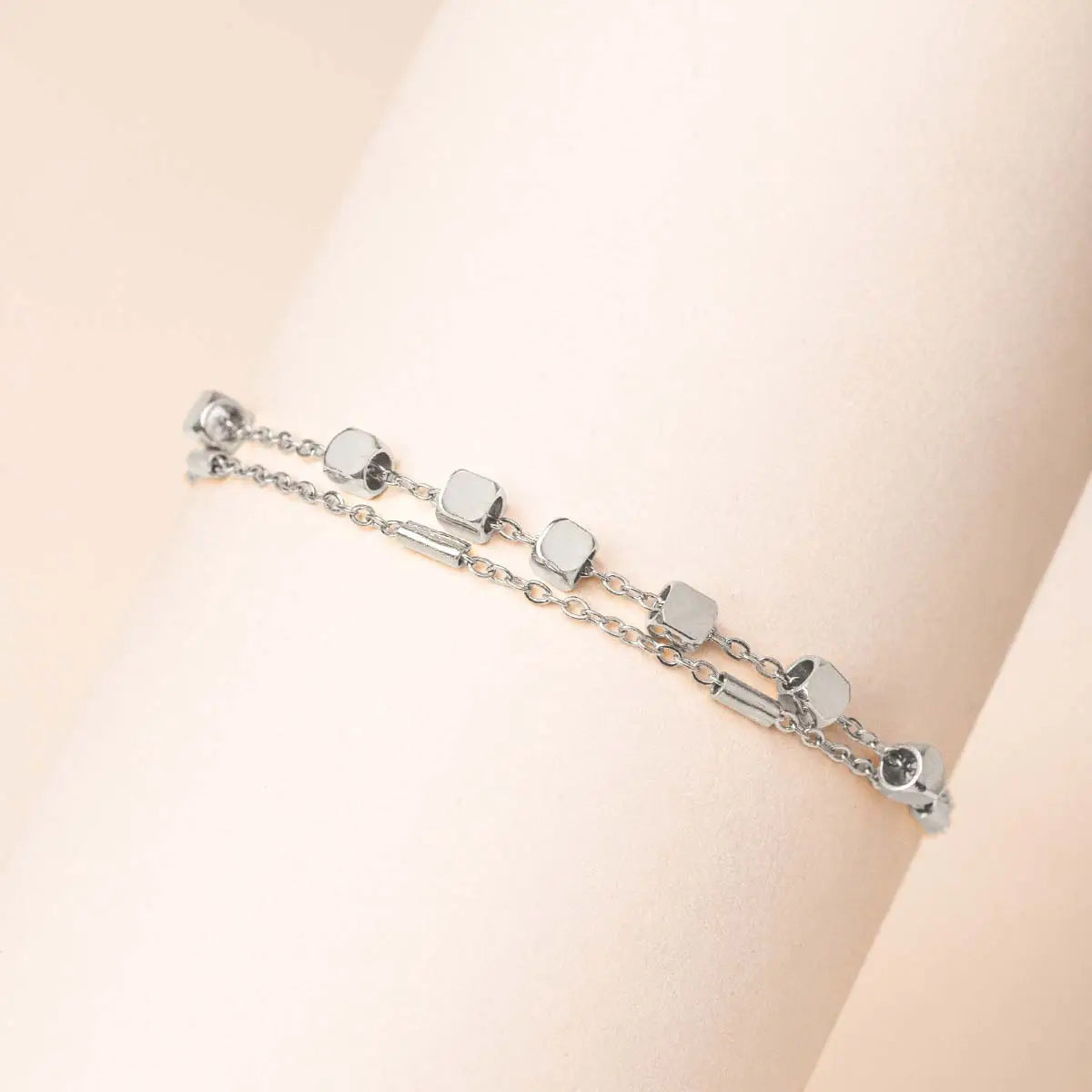 Bracelet double - Romane - Acier