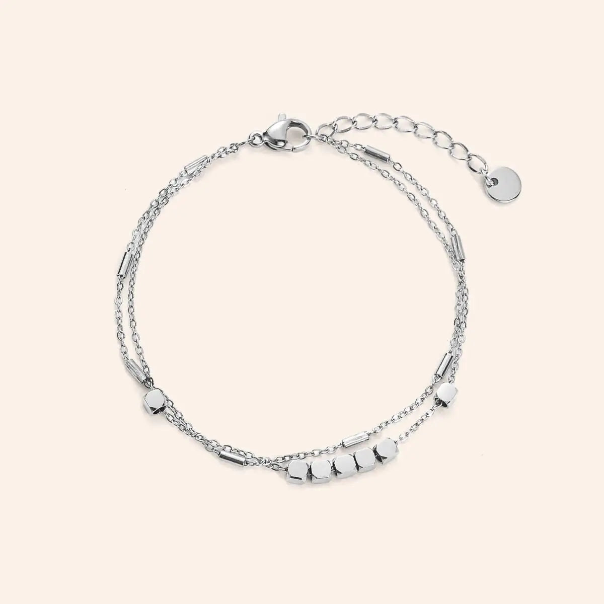 Bracelet double - Romane - Acier