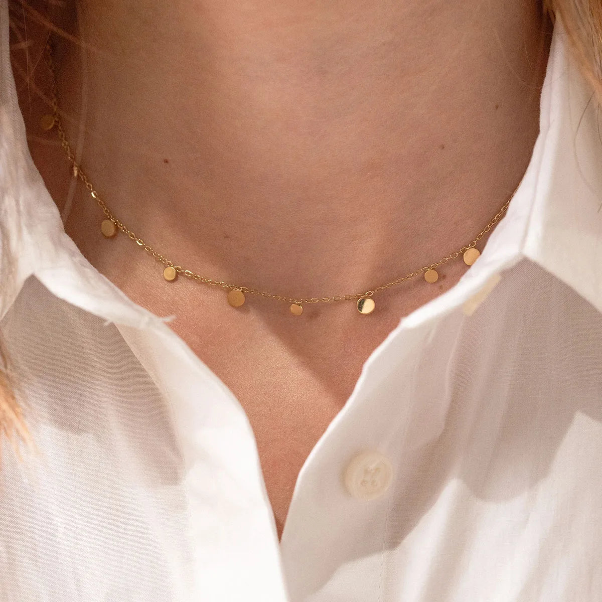 Collier Chloé - Doré