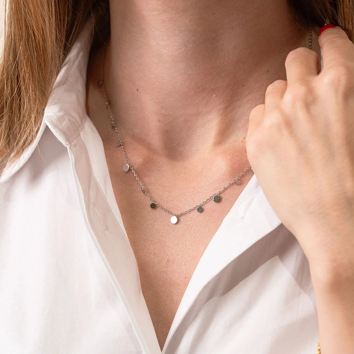 Collier Chloé - Acier