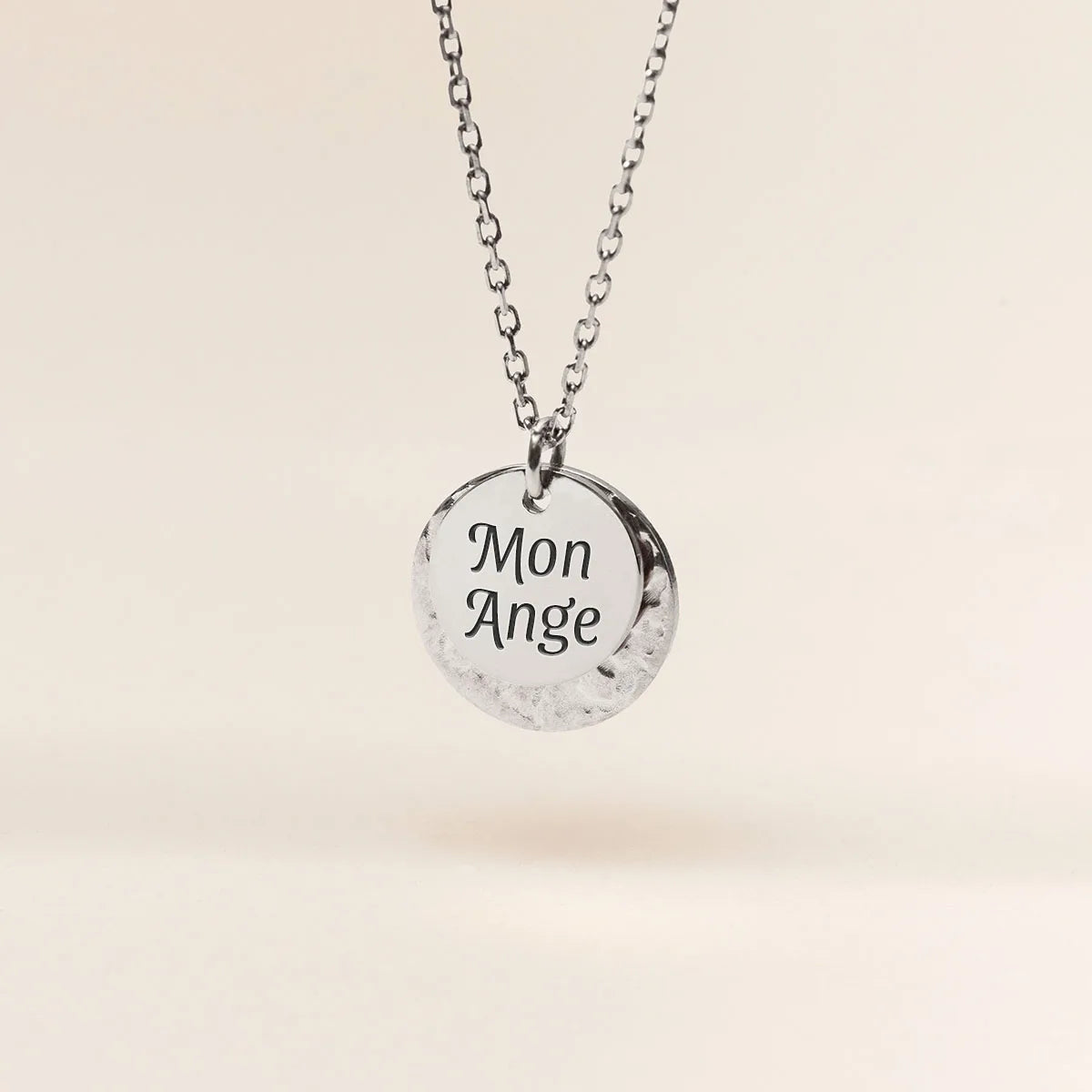 Collier médaille à personnaliser - Acier