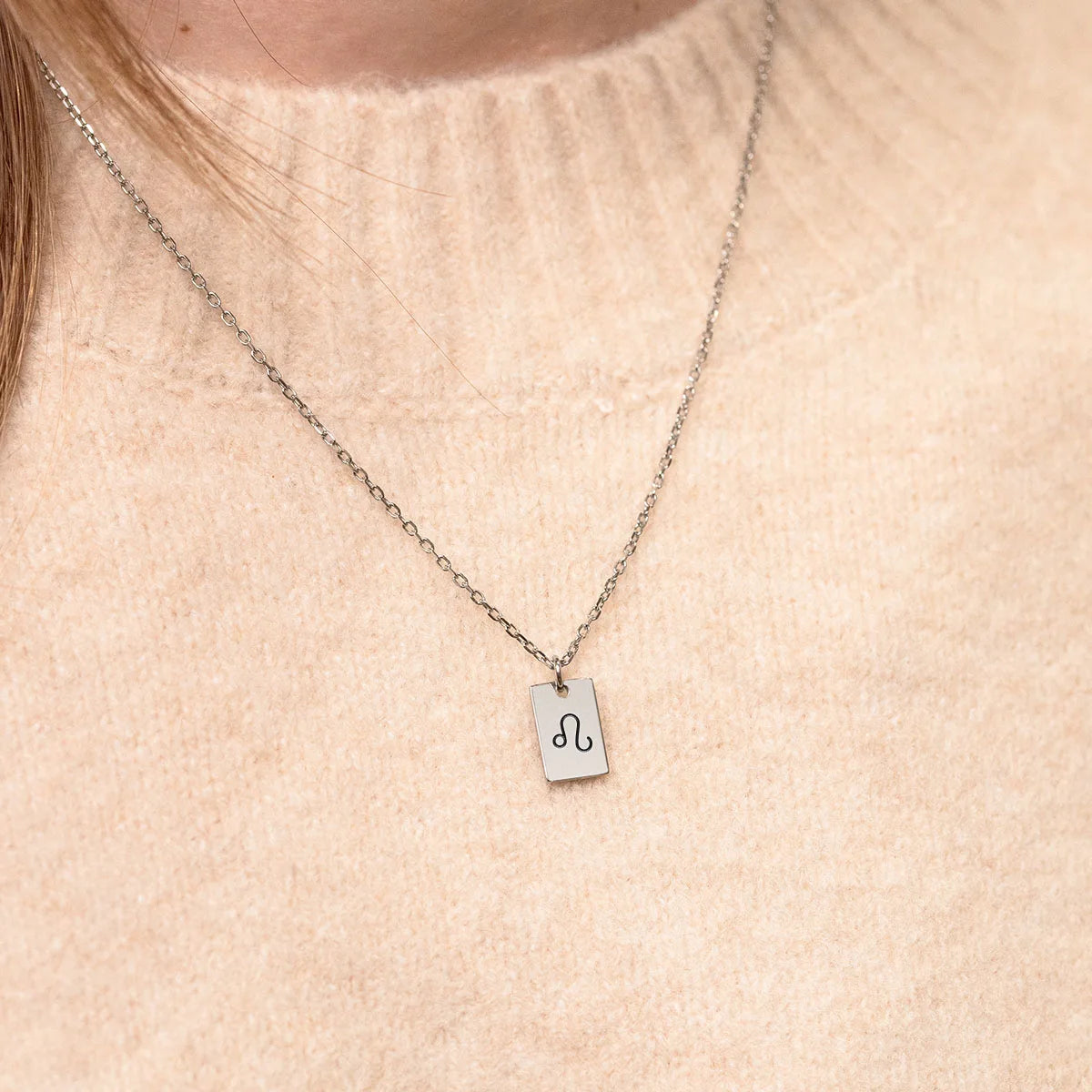 Collier tag à personnaliser - Acier