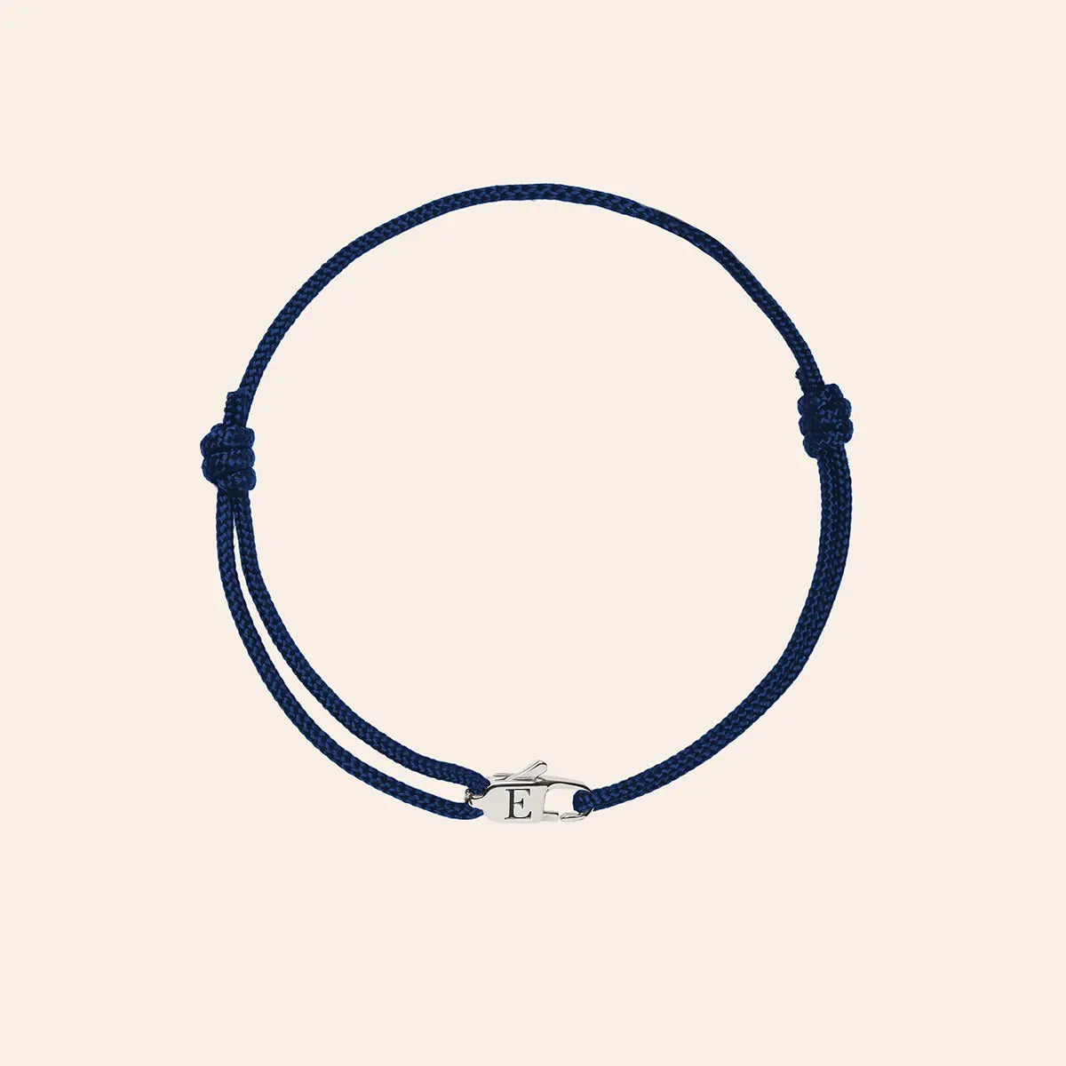 Bracelet cordon Mousqueton à personnaliser - Doré