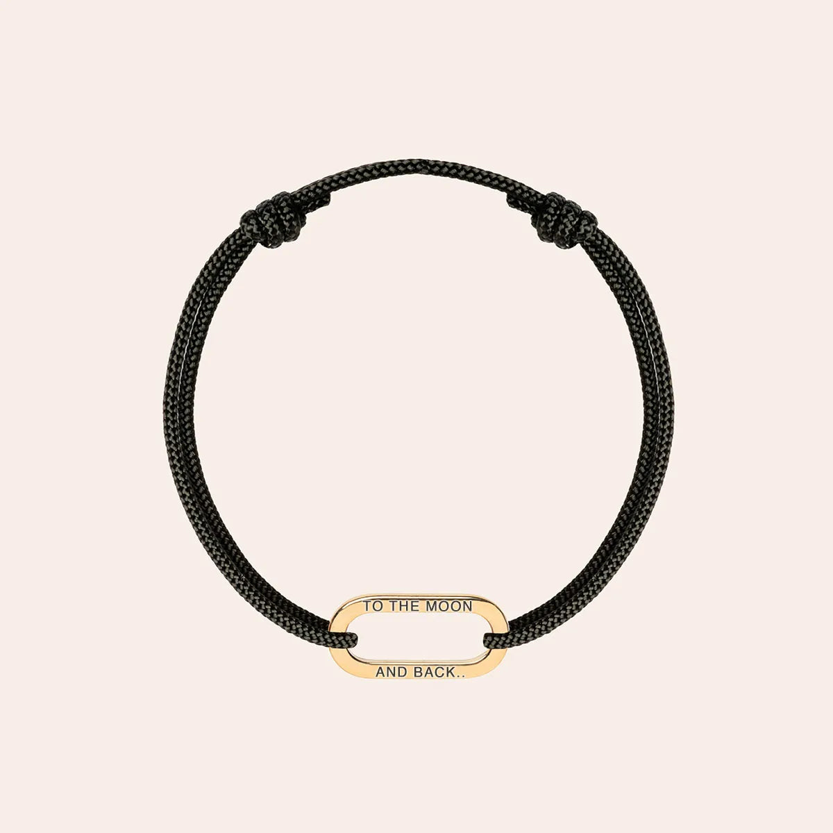 Duo de bracelets cordon Maillon à personnaliser