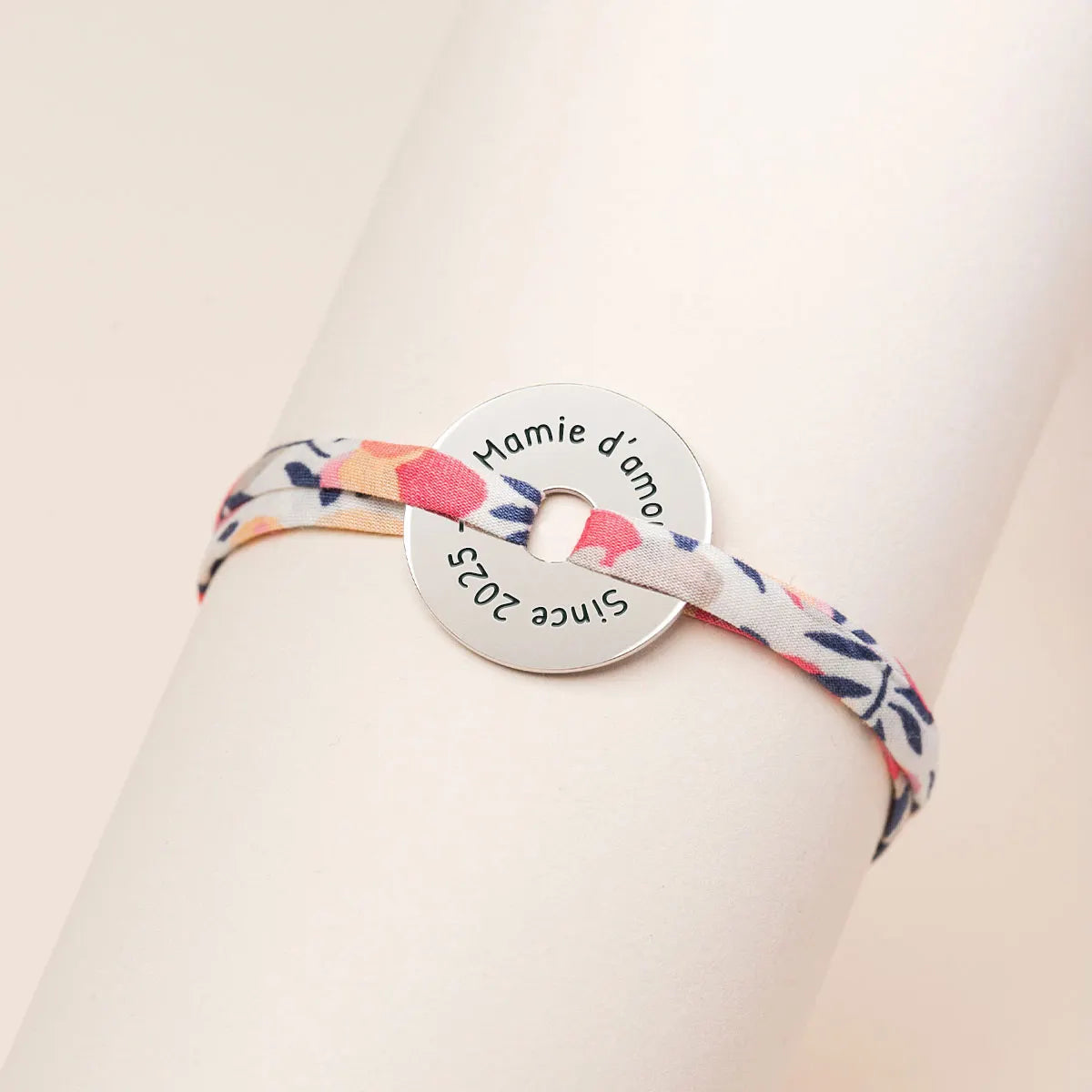 Bracelet Liberty Cible à personnaliser - Acier