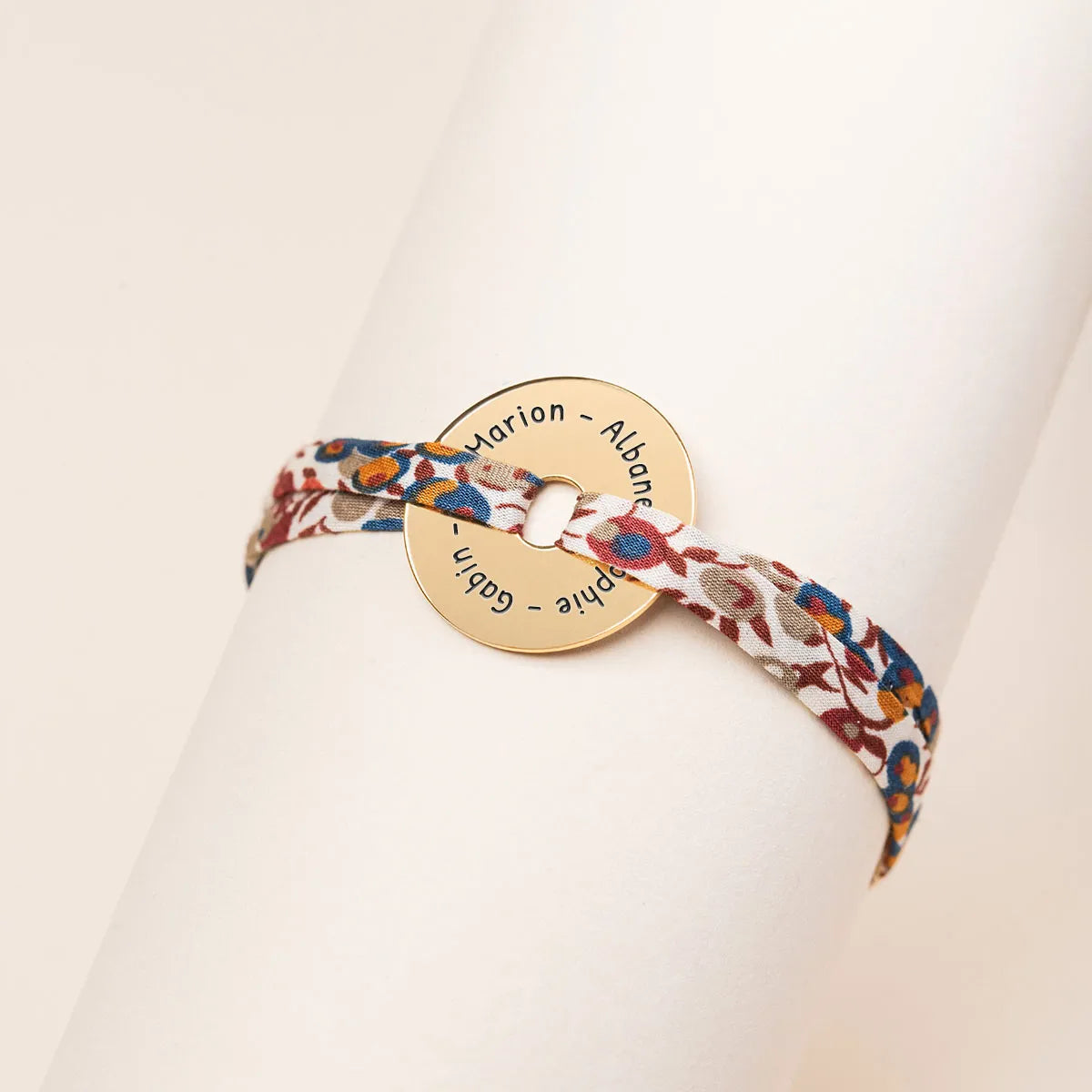 Bracelet Liberty Cible à personnaliser - Doré