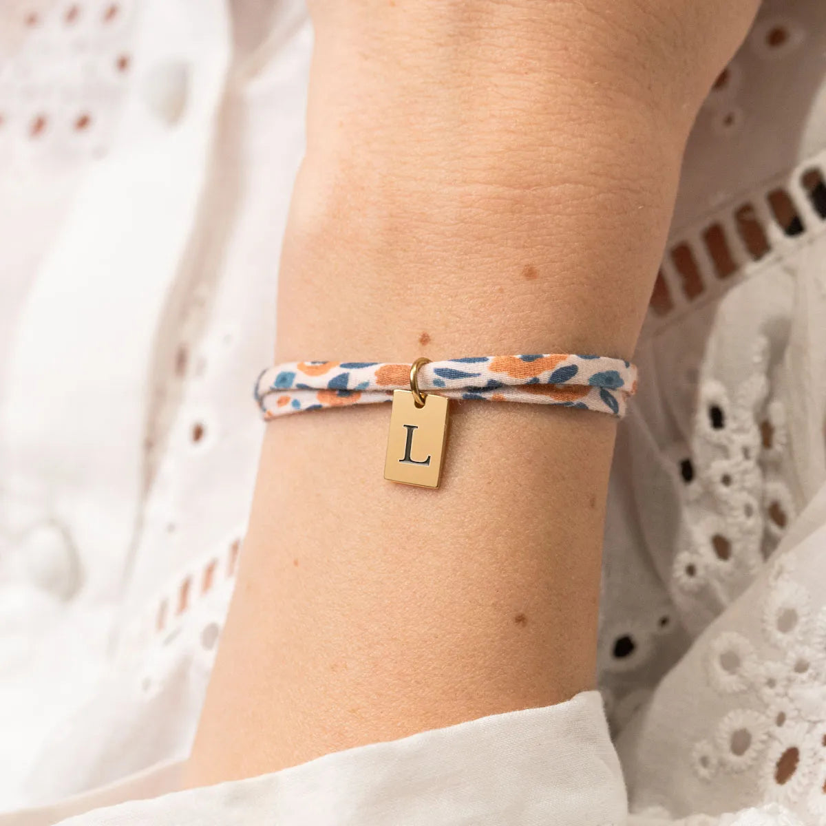 Bracelet Liberty Tag à personnaliser - Doré